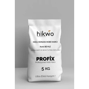 Hw Profix Ultra Güçlendirilmiş Mumluk Döküm Harcı, Hobi Harcı, Hobi Alçısı, Taş Tozu 5 kg