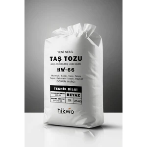 Hw-66 Ultra Güçlü Yeni Nesil Hobi Harcı – Taş Tozu – Hobi Alçısı 10 kg