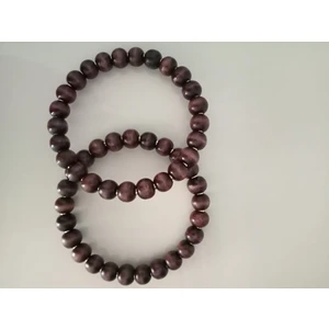 Hobi Durağı Ahşap Boncuklu Yuvarlak Halka Çanta Sapı