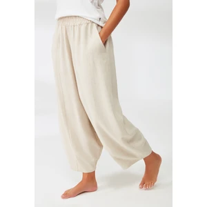 Penye Mood Lux Mood Keten Pantolon