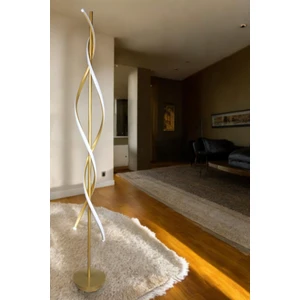 Fer Avize Dominic Modern Tasarım Eskitme Renk Gün Işığı Ledli Salon - Yatak Odası LED Lambader