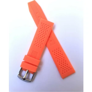 Mercan Saat 20 mm Renkli Silikon Yumuşak Saat Kordonu Kayışı 20 mm x 18 mm
