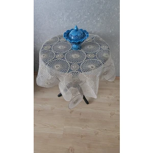 Zesa Home Fiskos Masa Örtüsü Tül Güpürlü