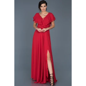 Yırtmaçlı Uzun Abiye ABU032