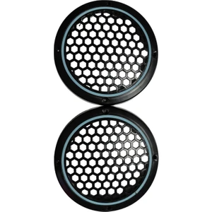 20CM Buz Mavi Neon Ledli Hoparlör Kapağı 2ADET