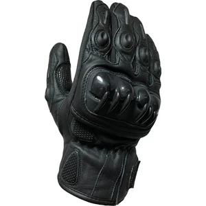 VN-9021 Gerçek Deriden Korumalı Siyah Motorcu Eldiveni