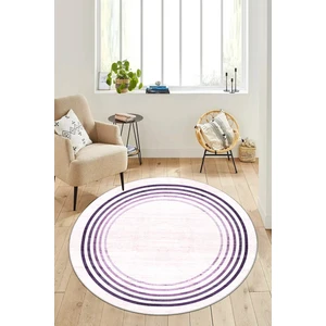 Thalia Home Ince Çerçeveli Kaymaz Tabanlı Yıkanabilir Baskılı Halı Yolluk