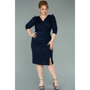 Kapri Kol Simli Büyük Beden Abiye ABK1246