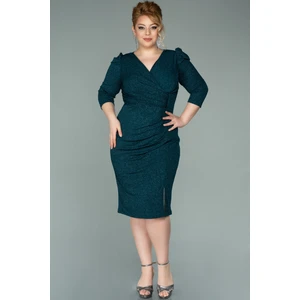 Kapri Kol Simli Büyük Beden Abiye ABK1246