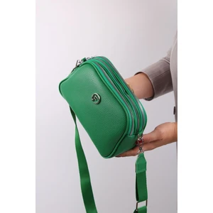 Galb Leather Premium Askılı Orta Boy Günlük Kullanıma Uygun 4 Bölmeli Kadın Omuz Çantası