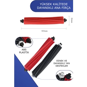 Roborock Uyumlu Yedek Parça Ana Fırça S8 S8+ S8PRO Ultra Q5PRO Q5PRO+ Q8MAX Q8MAX+
