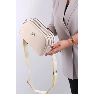 Galb Leather Premium Askılı Orta Boy Günlük Kullanıma Uygun 4 Bölmeli Kadın Omuz Çantası