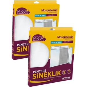 2 Adet 150X130 cm Pencere Sinekliği Tül Sineklik Perde