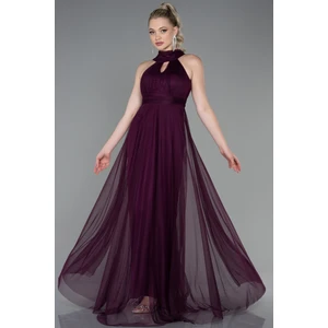 Halter Yaka Uzun Abiye Elbise ABU3252