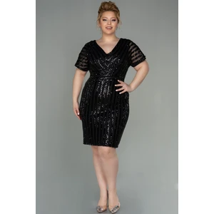 Pul Payetli Büyük Beden Abiye ABK686