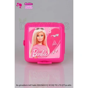 Yeni Sezon Lisanslı Barbıe 2 Katlı Beslenme Kutusu *smart Lunch Box*