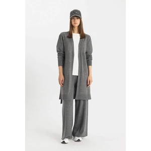 Relax Fit Triko Pantolon Basic Düz Beli Lastikli Geniş Paça V0088AZ24AU