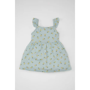 Kız Bebek Desenli Kolsuz Elbise C0078A524SM