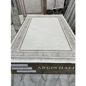 Yazlık 4 Mevsim Halı Bej Beyaz