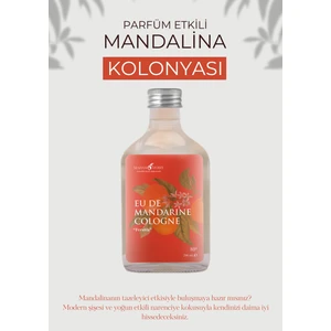 Doğal Mandalina Kolonyası 200 ml - Cam Şişe