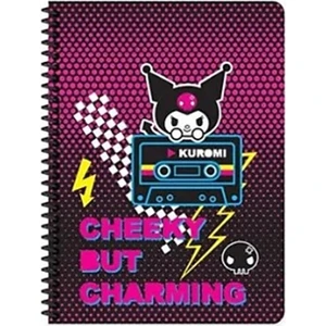 Keskin Color Kuromi A6 80 Yaprak Çizgili Spiralli Bloknot