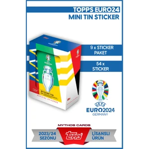 Mythos Cards Euro 2024  / Mini Tin - Sticker
