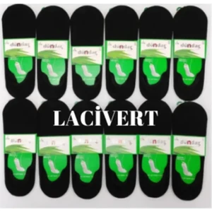 12'li Paket Arkası Silikonlu Kaymayan Bambu Babet Çorap