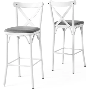 Erezoğulları Mobilya Eylül Bar Mutfak Sandalyesi Metal 2 Li Set