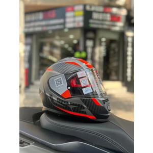 Ls2 Storm 2 Racer Mat Titanıum Neon-Turuncu Full Face Motosiklet Kask