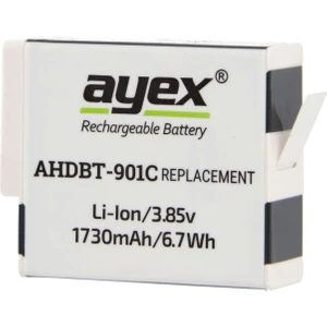 AHDBT-901C Batarya Gopro Hero 9 10 11 12 Ile Uyumlu