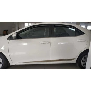 Corolla 2014-2018 Içın Uyumlu Kapı Çıtası Nıkelaj