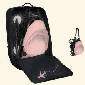 Kabin Çanta Pera Baby Babyzen Yoyo Taşıma Çantası (Black Plus Fabric)