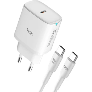 C307 20W Pd Type-C To Type-C Kablolu Şarj Aleti Set