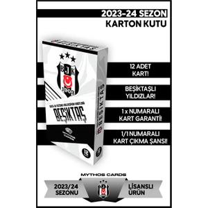 Mythos Cards Beşiktaş 2023-24 Sezon Kartları - Paket