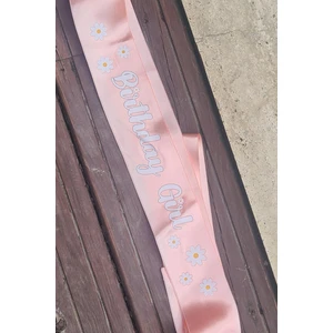 Papatya Konsept Doğum Günü Kuşağı Birthday Girl Papatya Konsept