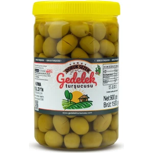 Doruk Sezer Gedelek Turşucusu Kırma Yeşil Zeytin 900 Gram
