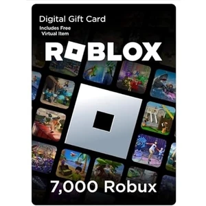 7000 Robux Gift Card