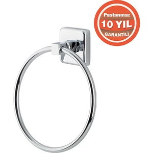 Çelik Banyo KU10-062 Paslanmaz Pirinç Kumru Yuvarlak Havluluk