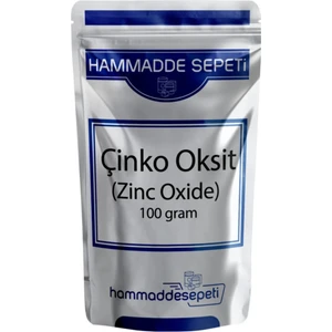Hammadde Sepeti Mikronize Çinko Oksit Zinc Oxide Altın Mühür 100 Gram