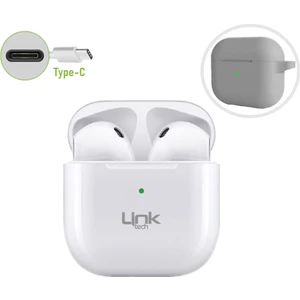 Linktech AP01 Smartpods Tws 5.3 Bluetooth Kulaklık Type-C Beyaz