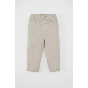 Erkek Bebek Beli Lastikli Düz Paça Gabardin Pantolon A8429A524WN