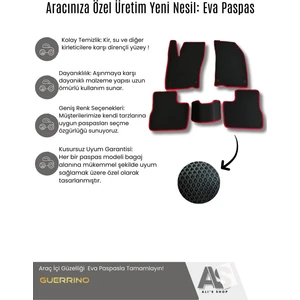 Mg Zs 2023-2024 Arası Araca Özel Yeni Nesil Eva Mat Oto Paspas Havuzlu Eva Araba Paspası