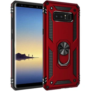 Samsung Galaxy Note 8 Çift Katmanlı ve Yüzüklü Tam Koruma Vega Premium Kılıf