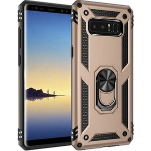 Samsung Galaxy Note 8 Çift Katmanlı ve Yüzüklü Tam Koruma Vega Premium Kılıf