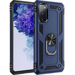 Samsung Galaxy S20 Fe Çift Katmanlı ve Yüzüklü Tam Koruma Vega Premium Kılıf
