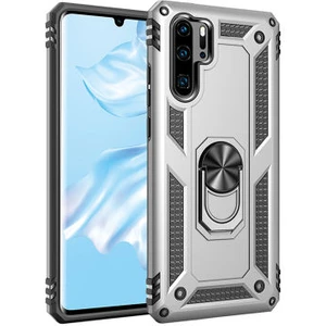 Huawei P30 Pro Çift Katmanlı ve Yüzüklü Tam Koruma Vega Premium Kılıf