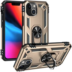 iPhone 13 Mini Çift Katmanlı ve Yüzüklü Tam Koruma Vega Premium Kılıf