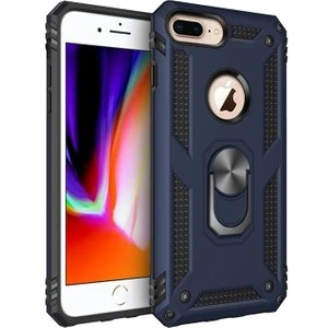 iPhone 8 Plus Çift Katmanlı ve Yüzüklü Tam Koruma Vega Premium Kılıf
