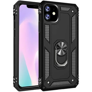 iPhone 11 Çift Katmanlı ve Yüzüklü Tam Koruma Vega Premium Kılıf