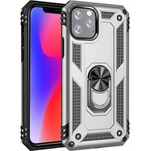 iPhone 11 Pro Çift Katmanlı ve Yüzüklü Tam Koruma Vega Premium Kılıf